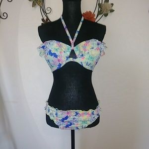 Victoria Secret Two piece Bathing suit . Top 36 D